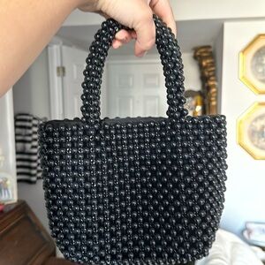 Zara beaded mini tote